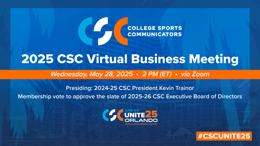 #CSCUNITE25: Virtual Business Meeting